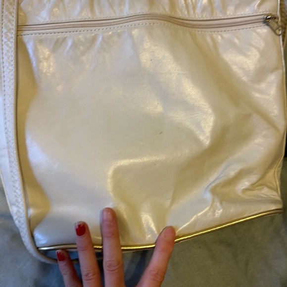 Vintage DAWLI Leather Gold Elephant Handbag - Picture 4 of 8